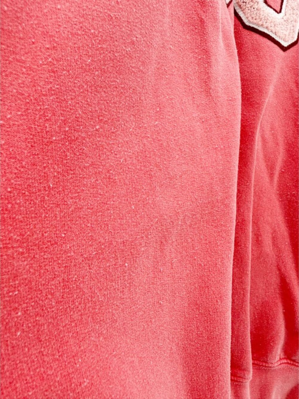 Anthropologie 1995 Oversized Crew Neck Sweatshirt Pink S - Picture 4 of 7